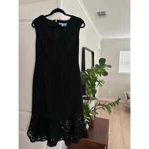 Draper James black cocktail dress